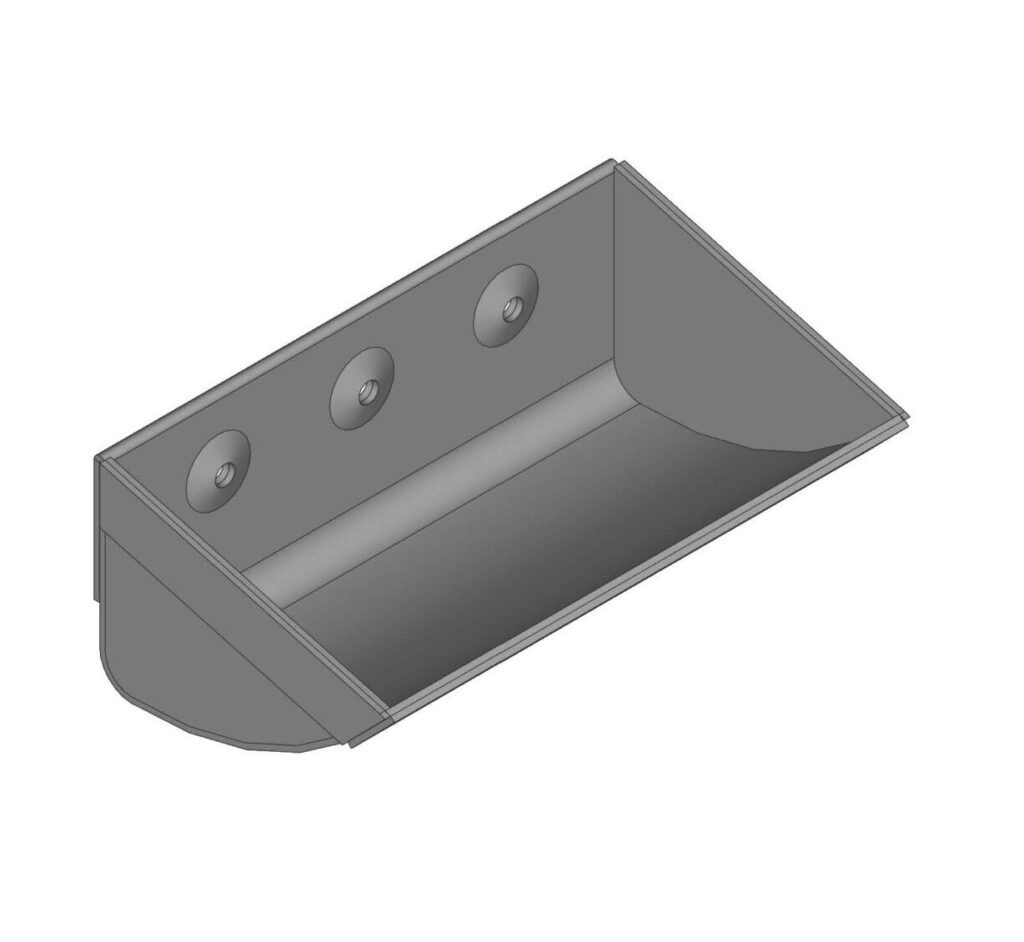Elevator Buckets System C - Steel products - MEXGOS Manufacturer